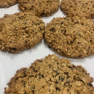 Gluten-free oatmeal raisin cookie