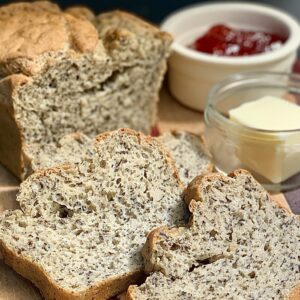 Buckwheat garbanzo bread